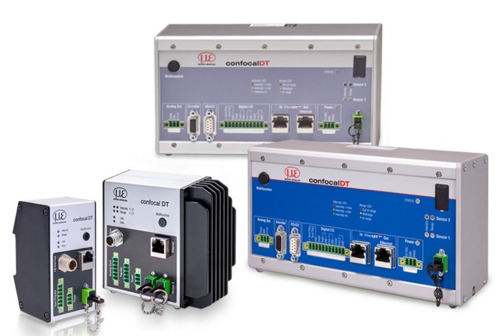 Die kompakten konfokal-chromatischen Controller confocalDT IFC24xx setzen neue Maßstäbe in der präzisen Abstands- und Dickenmessung. Sie liefern genaue Messergebnisse mit hoher Geschwindigkeit, benötigen kaum Platz und passen somit auch in kleinste Schaltschränke.