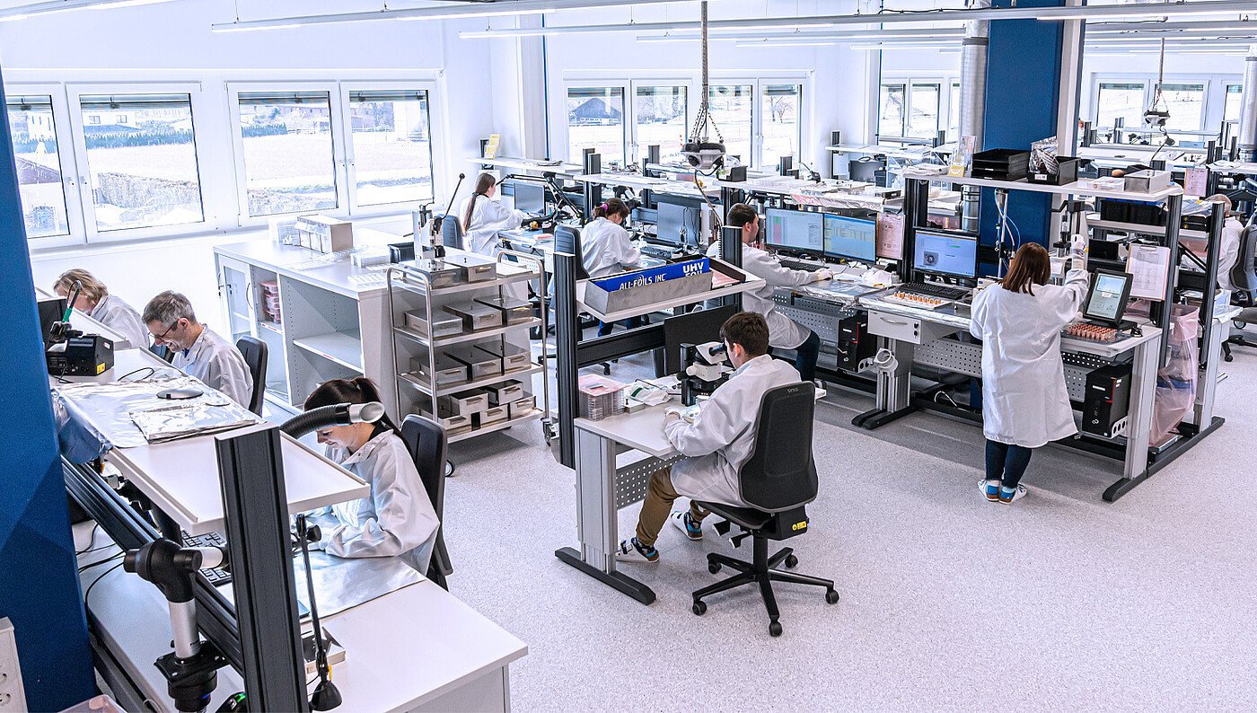 Entwicklung und Produktion bei MICRO-EPSILON